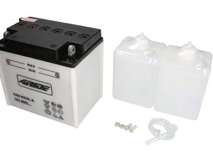 4RIDE Μπαταρία Μοτοσυκλέτας C60N24L-A 12V 28Ah 300A CCA
