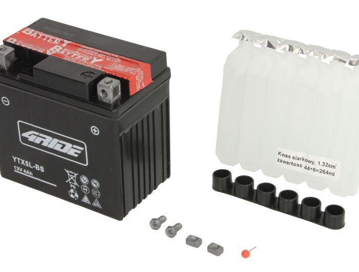 4RIDE Μπαταρία Μοτοσυκλέτας YTX5L-BS AGM 12V 4.2Ah