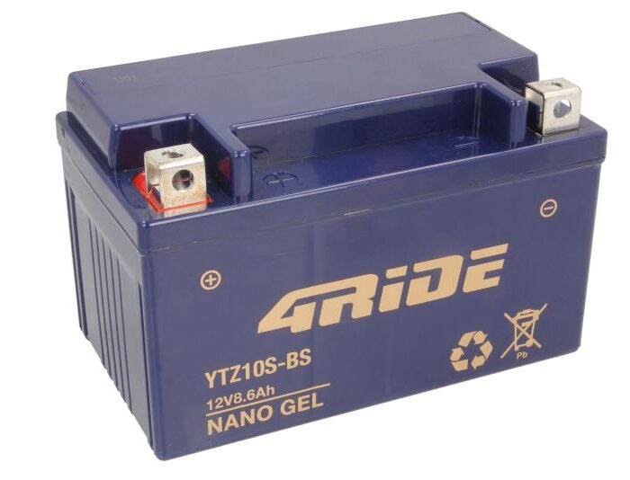 4RIDE CB7L-B Μπαταρία Μοτοσυκλέτας 12V 7Ah 124A CCA