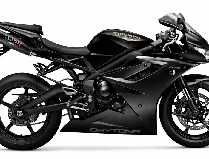 GPR Εξάτμιση Tiburon Poppy TRIUMPH Daytona 675 2006-2008