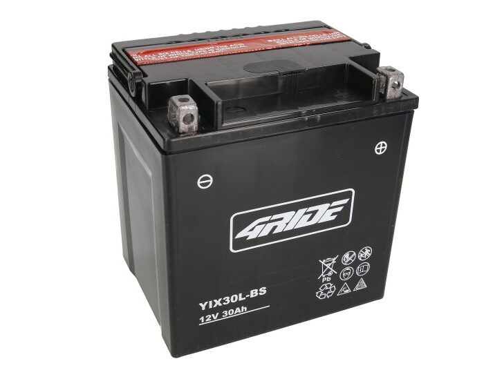 4RIDE Μπαταρία Μοτοσυκλέτας YIX30L-BS AGM 12V 28Ah 385A CCA