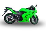 GPR Εξάτμιση Furore-X Inox Kawasaki Ninja 250R 2007-2016