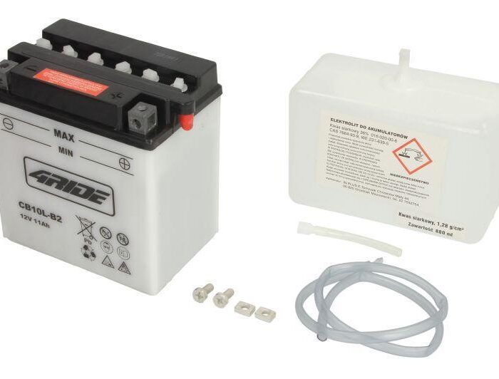4RIDE Μπαταρία Μοτοσυκλέτας CB10L-B2 12V 10Ah 160A CCA