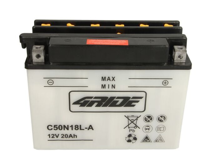 4RIDE Μπαταρία Μοτοσυκλέτας YTX24HL-BS AGM 12V 24Ah 350A CCA