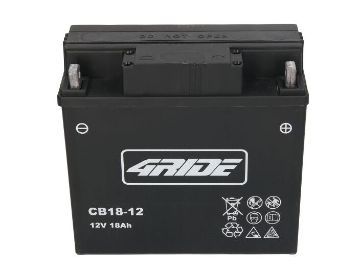 4RIDE Μπαταρία Μοτοσυκλέτας CB16AL-A2 12V 16Ah 200A CCA