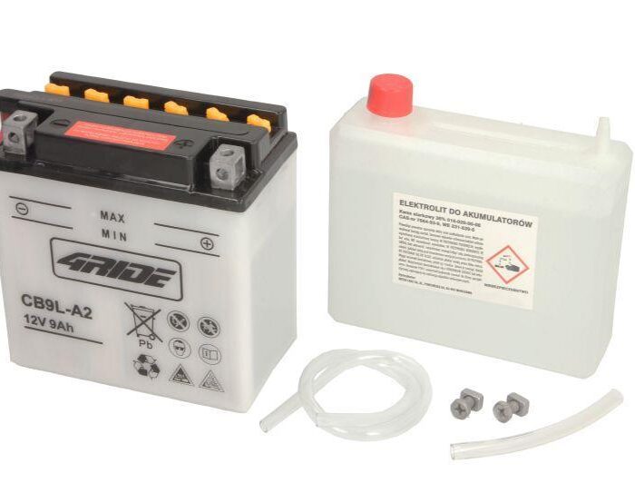 4RIDE CB9L-A2 Μπαταρία Μοτοσυκλέτας 12V 9Ah 124A CCA