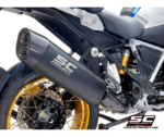 SC-Project Εξάτμιση Adventure Titanium Black για BMW R 1250 GS / Adventure (2020-2024)