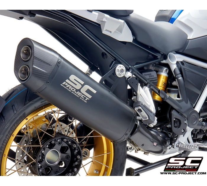 SC-Project Εξάτμιση Adventure Titanium Black για BMW R 1250 GS / Adventure (2020-2024)