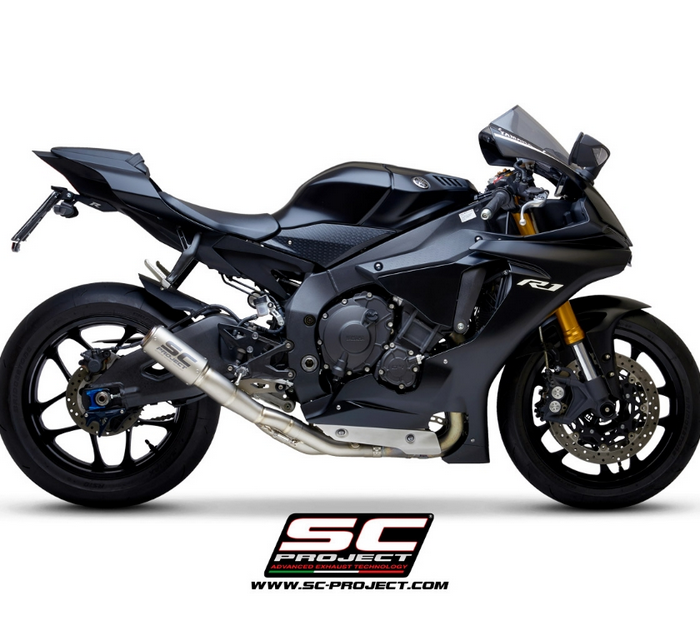 SC-Project Εξάτμιση CR-T Titanium Yamaha YZF R1 / R1M 2017-2019 με De-Cat