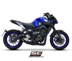 SC-Project Ολόσωμη Εξάτμιση (Full System) STR-1 Black Yamaha MT-09 2021-2023 Euro 5 | 2troxo.gr