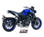 SC-Project Ολόσωμη Εξάτμιση (Full System) S1 Titanium Black Yamaha MT-09 2017-2020 Euro 4 | 2troxo.gr