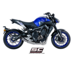 SC-Project Ολόσωμη Εξάτμιση (Full System) S1 Titanium Black Yamaha MT-09 2017-2020 Euro 4 | 2troxo.gr