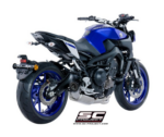 SC-Project Ολόσωμη Εξάτμιση (Full System) S1 Titanium Black Yamaha MT-09 2017-2020 Euro 4 | 2troxo.gr