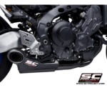 SC-Project Ολόσωμη Εξάτμιση (Full System) STR-1 Black Yamaha MT-09 2021-2023 Euro 5 | 2troxo.gr