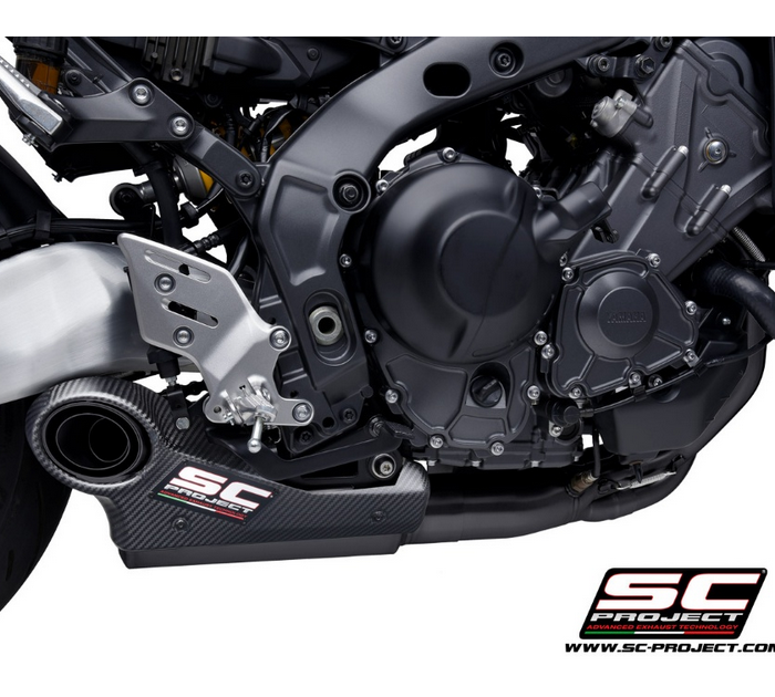 SC-Project Ολόσωμη Εξάτμιση (Full System) STR-1 Black Yamaha MT-09 2021-2023 Euro 5 | 2troxo.gr