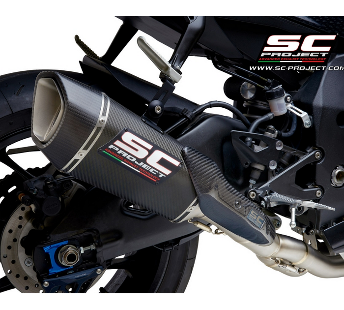 SC-Project Εξάτμιση SC1-R Carbon Yamaha YZF R1 / R1M 2017-2019 με De-Cat