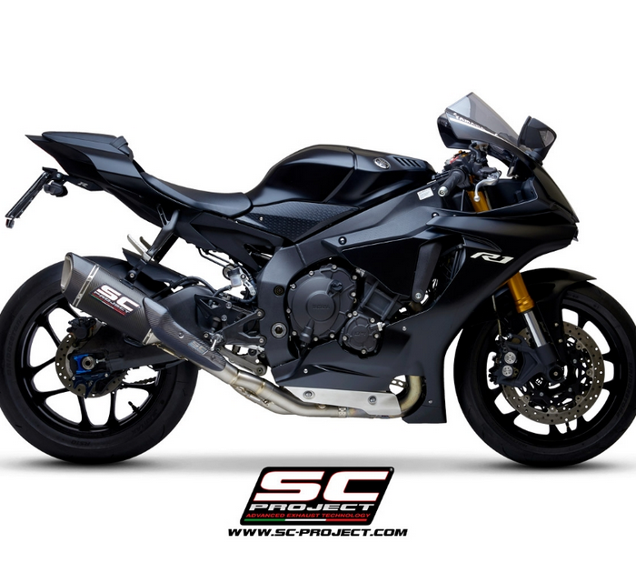 SC-Project Εξάτμιση CR-T Carbon Yamaha YZF R1 / R1M 2017-2019 με De-Cat