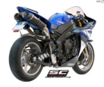 SC-Project Εξάτμιση Oval Carbon (Ζευγάρι) Yamaha YZF R1 2009-2014