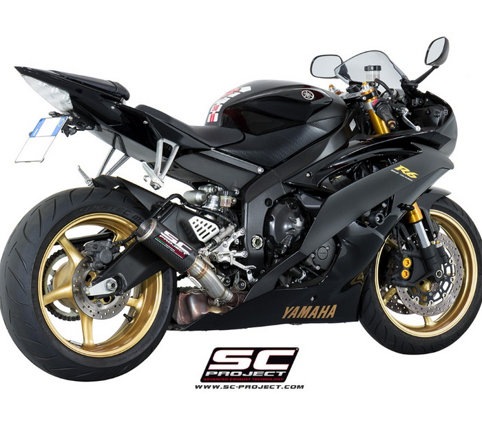 SC-Project Εξάτμιση CR-T Titanium Yamaha YZF R6 2006-2016 (Ψηλή τοποθέτηση)
