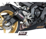 SC-Project Εξάτμιση CR-T Carbon Yamaha YZF R6 2006-2016 (Ψηλή τοποθέτηση)