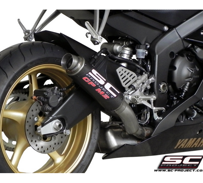 SC-Project Εξάτμιση GP-M2 Carbon Yamaha YZF R6 2006-2016 (Ψηλή τοποθέτηση)