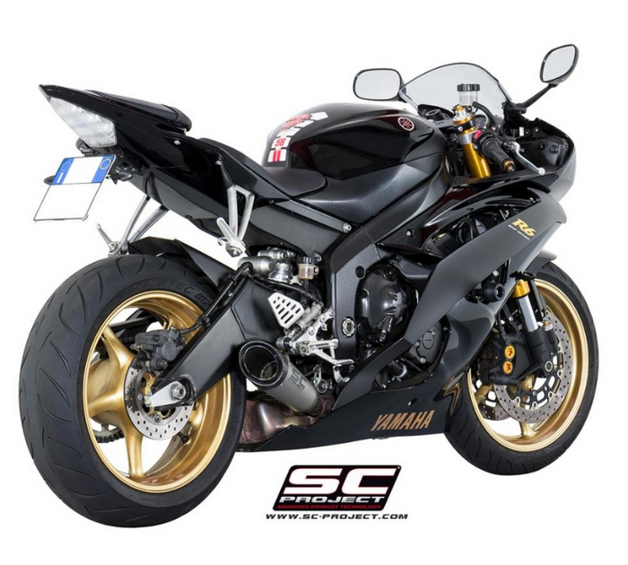 SC-Project Εξάτμιση CR-T Carbon Yamaha YZF R6 2006-2016 (Χαμηλή τοποθέτηση)