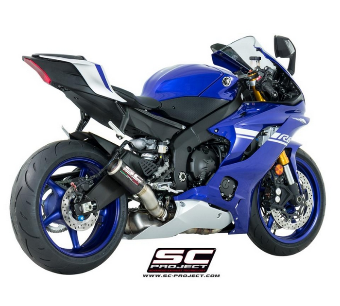 SC-Project Εξάτμιση CR-T Carbon Yamaha YZF R6 2017-2020 (Ψηλή τοποθέτηση)