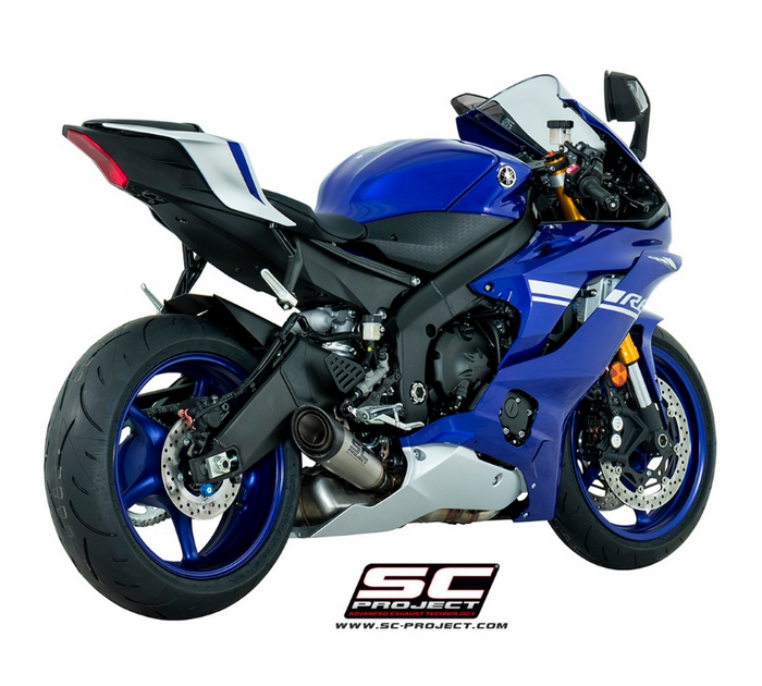 SC-Project Εξάτμιση CR-T Carbon Yamaha YZF R6 2017-2020 (Χαμηλή τοποθέτηση)