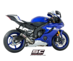 SC-Project Εξάτμιση CR-T Carbon Yamaha YZF R6 Race 2021-2026 (Ψηλή τοποθέτηση)