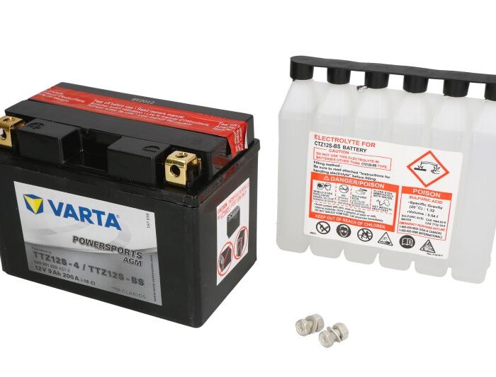 VARTA Μπαταρία Μοτοσυκλέτας TTZ12S-BS Powersports AGM 12V 9Ah