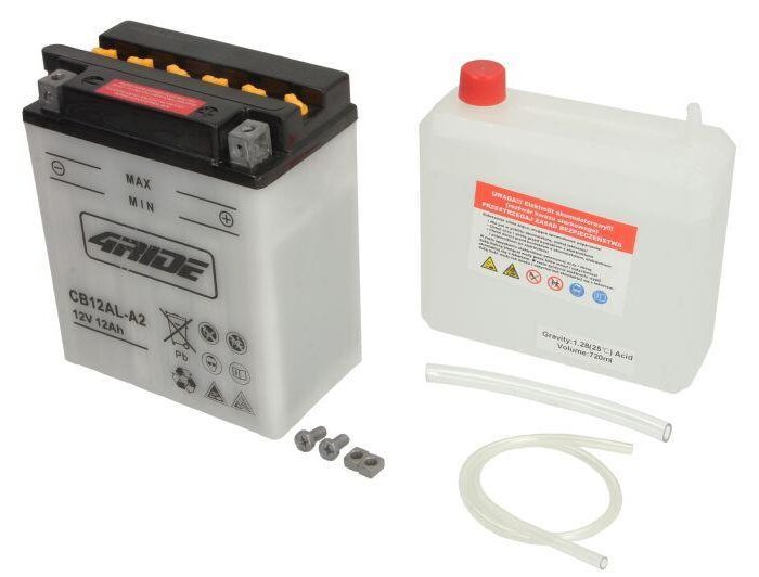 4RIDE Μπαταρία Μοτοσυκλέτας CB12AL-A2 12V 12Ah 165A CCA