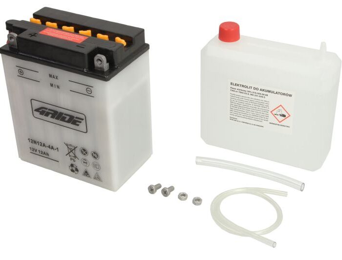 4RIDE 12N12A-4A-1 Μπαταρία Μοτοσυκλέτας 12V 12Ah 113A CCA