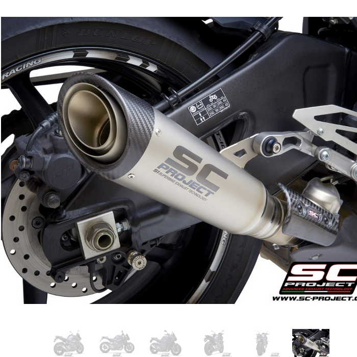 SC-Project Εξάτμιση S1 Titanium Yamaha MT-10 2016-2021