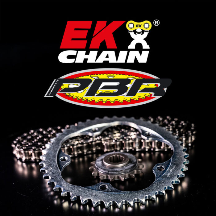 EK / PBR Σετ Αλυσίδας 520 ZVX3 (15/46 – 114) Kawasaki Z650 / Ninja 650 2017-2025