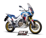 SC-Project Εξάτμιση Honda Africa Twin CRF1100L 2020-2023 X-Plorer II Titanium Slip-On