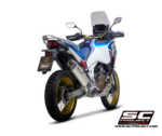 SC-Project Εξάτμιση Honda Africa Twin CRF1100L 2020-2023 X-Plorer II Titanium Slip-On