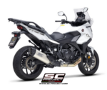 SC-Project Εξάτμιση Honda NT1100 2022-2024 Adventure Titanium Matt Black Slip-On