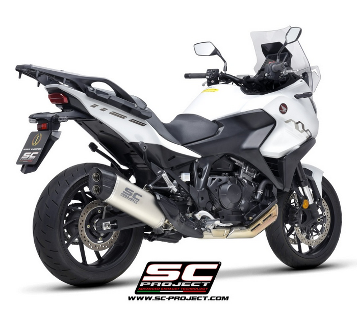 SC-Project Εξάτμιση Honda NT1100 2022-2024 Adventure Titanium Matt Black Slip-On