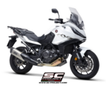 SC-Project Εξάτμιση Honda NT1100 2022-2024 Adventure Titanium Matt Black Slip-On