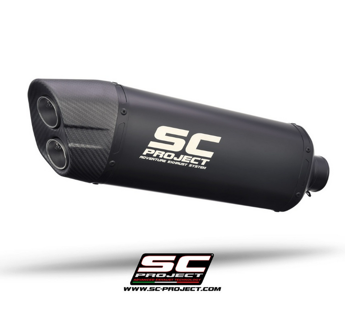 SC-Project Εξάτμιση Honda NT1100 2022-2024 Adventure Titanium Matt Black Slip-On