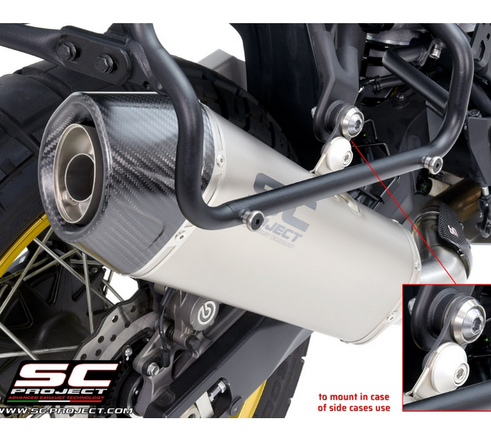 SC-Project Εξάτμιση Rally Raid Titanium Yamaha Tenere 700 2021-2024 Euro 5