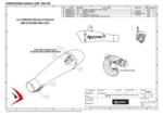 HP Corse Εξάτμιση HYDROFORM SATIN Honda CBR 1000 RR 2008-2013 (Slip-On) - Image 2