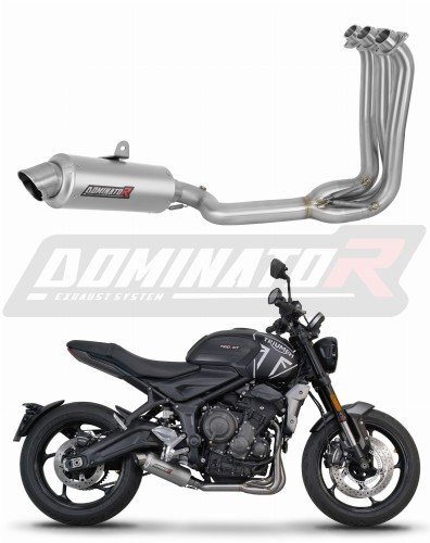 DOMINATOR Ολόσωμη εξάτμιση (Full System) GPF Triumph Trident 660 / Tiger Sport 660 2021-2024