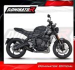 DOMINATOR Ολόσωμη εξάτμιση (Full System) HP8 BLACK Triumph Trident 660 / Tiger Sport 660 2021-2024 - Image 3