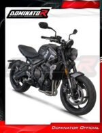 DOMINATOR Ολόσωμη εξάτμιση (Full System) HP8 BLACK Triumph Trident 660 / Tiger Sport 660 2021-2024 - Image 6