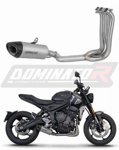 DOMINATOR Ολόσωμη εξάτμιση (Full System) HP8 Titanium Triumph Trident 660 / Tiger Sport 660 2021-2024