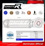 DOMINATOR Εξάτμιση HP1 BLACK για GAS GAS ES 700 (2022-2024)