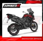 DOMINATOR Εξάτμιση HP7 BLACK για Triumph Tiger 800 XCA 2018-2020 - Image 5