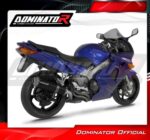 DOMINATOR Εξάτμιση OVR BLACK για Honda VFR 800 Fi 1998-2001 - Image 3