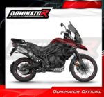 DOMINATOR Εξάτμιση HP6 Titanium για Triumph Tiger 800 XCA 2018-2020